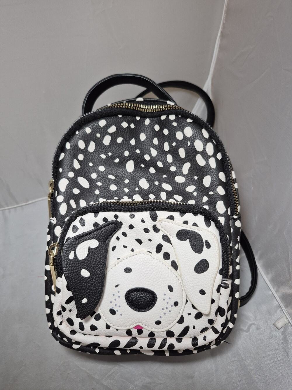 💥 Betsey Johnson Mini Backpack Kitsch Dalmation Dog